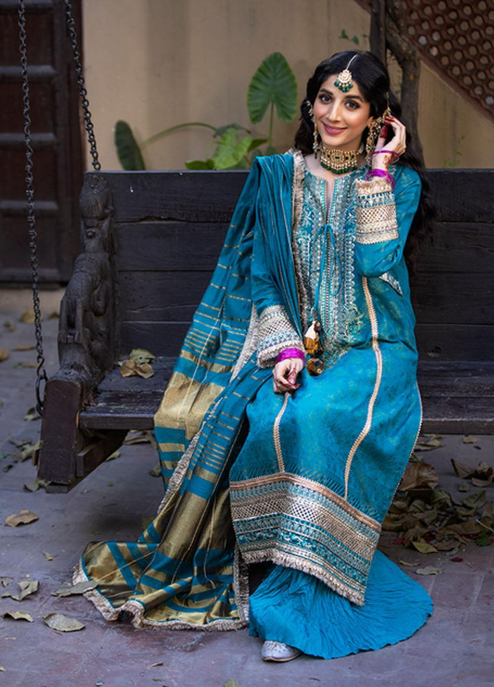 Zysha by Sobia Nazir Embroidered Lawn Suits Unstitched 3 Piece SN22Z Z10A Aaliya - Eid Collection