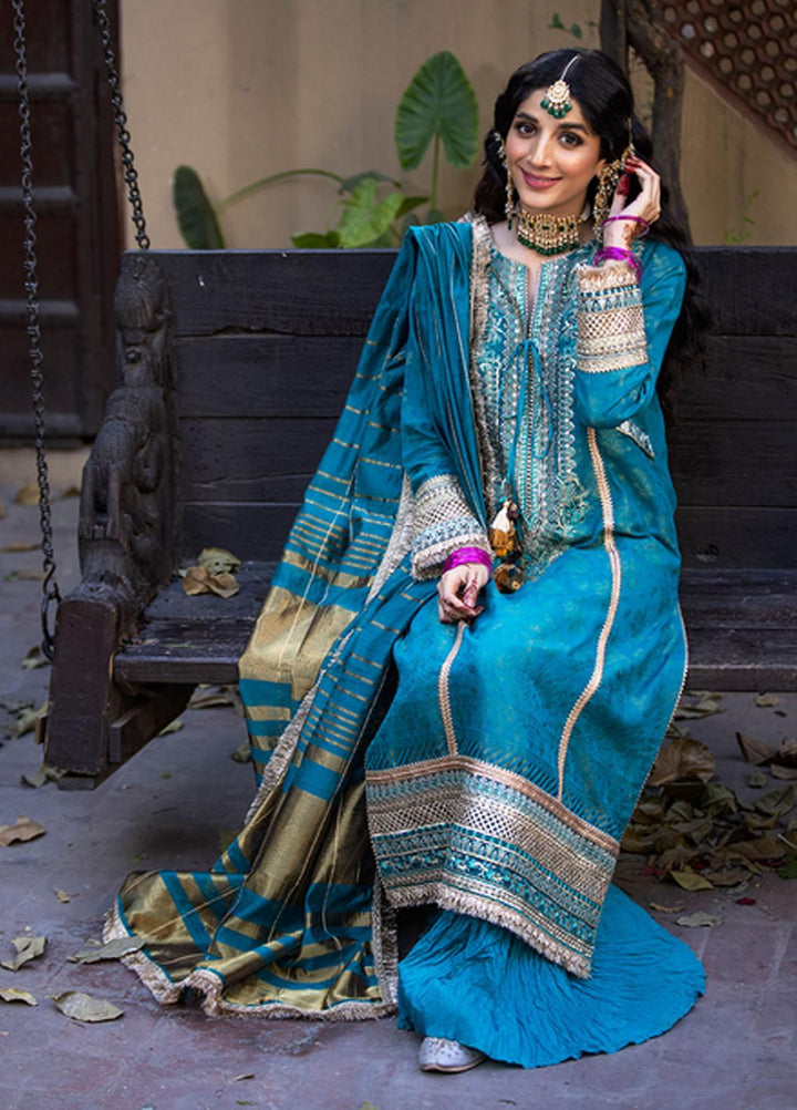 Zysha by Sobia Nazir Embroidered Lawn Suits Unstitched 3 Piece SN22Z Z10A Aaliya - Eid Collection