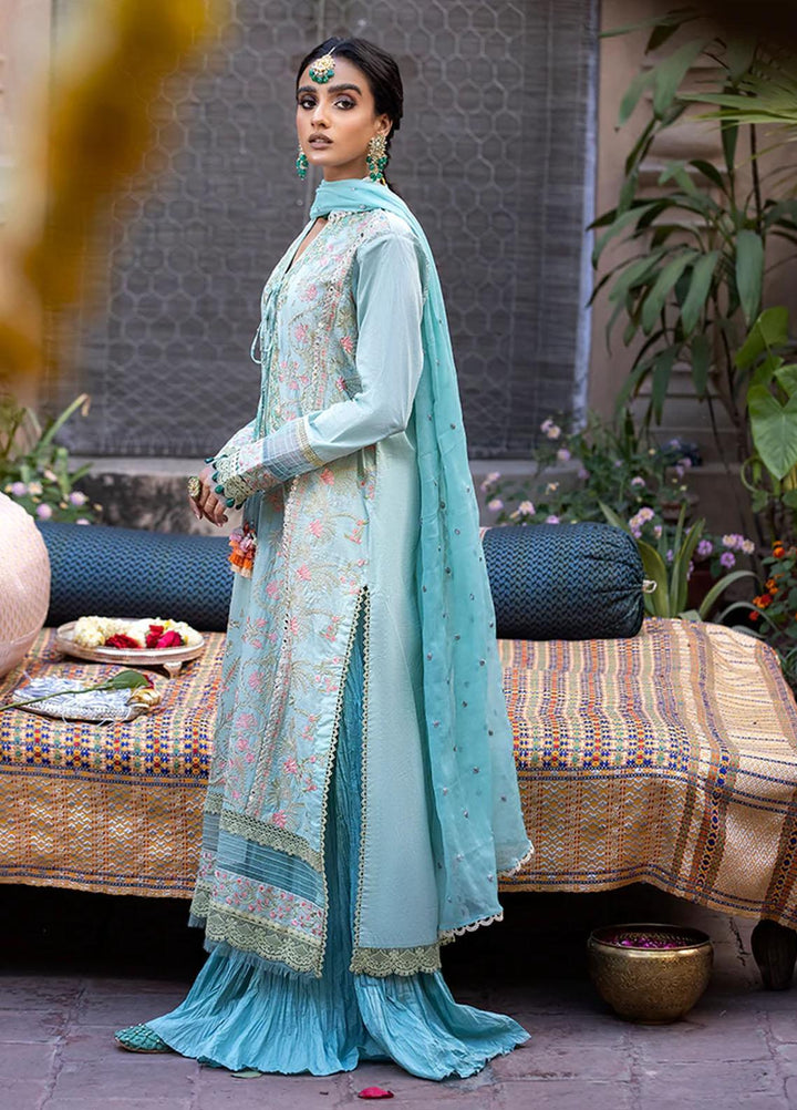 Zysha by Sobia Nazir Embroidered Lawn Suits Unstitched 3 Piece SN22Z Z1A Neelam - Eid Collection