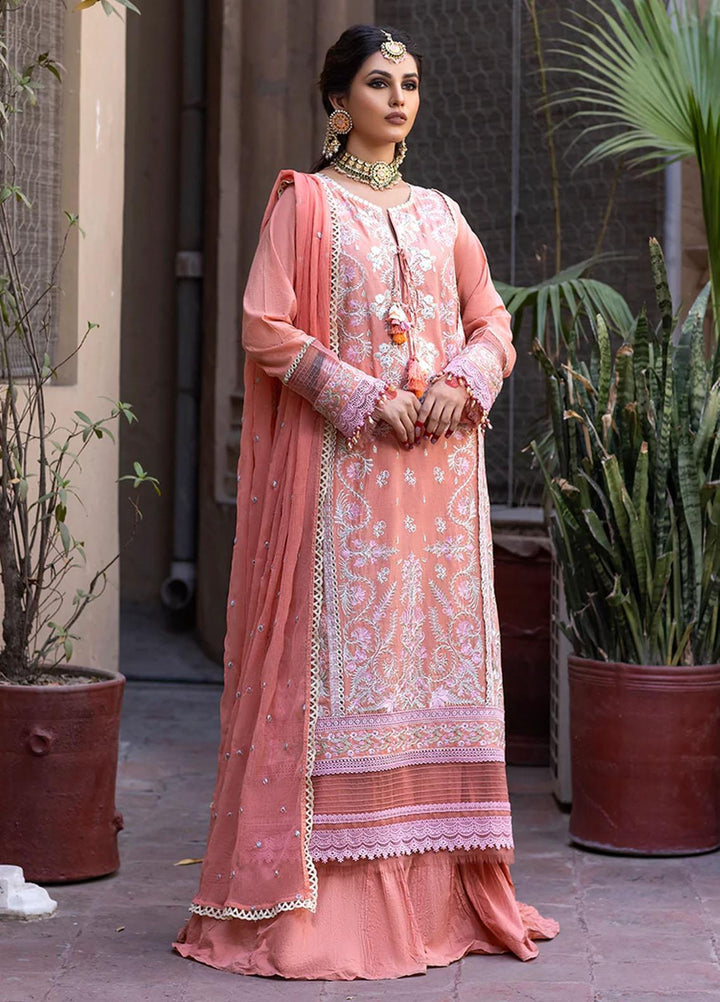 Zysha by Sobia Nazir Embroidered Lawn Suits Unstitched 3 Piece SN22Z Z1B Neelam - Eid Collection