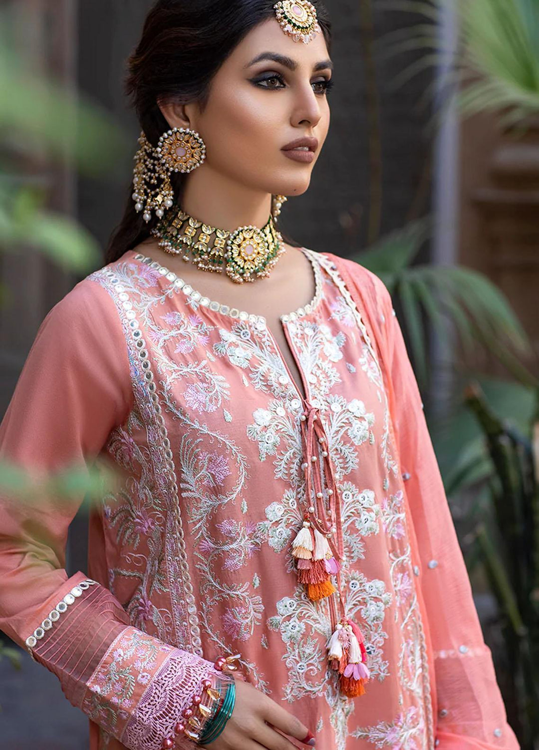 Zysha by Sobia Nazir Embroidered Lawn Suits Unstitched 3 Piece SN22Z Z1B Neelam - Eid Collection