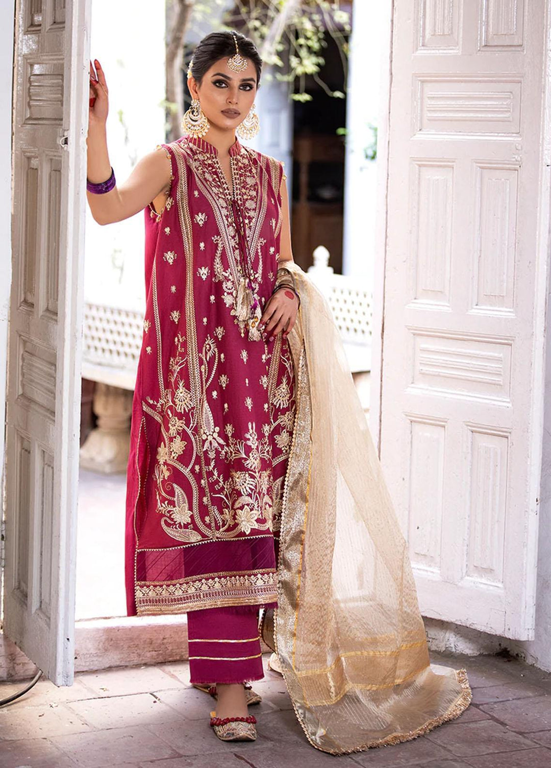 Zysha by Sobia Nazir Embroidered Lawn Suits Unstitched 3 Piece SN22Z Z2A Kanwal - Eid Collection