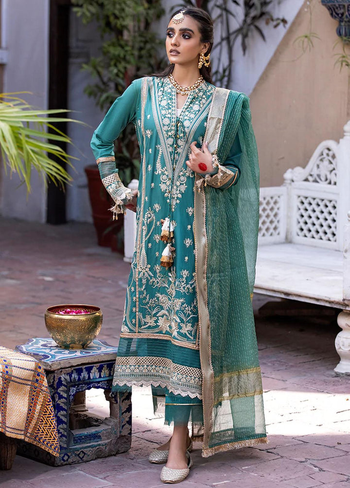 Zysha by Sobia Nazir Embroidered Lawn Suits Unstitched 3 Piece SN22Z Z2B Kanwal - Eid Collection