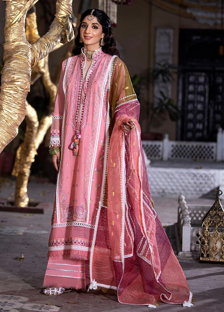 Zysha by Sobia Nazir Embroidered Lawn Suits Unstitched 3 Piece SN22Z Z3B Zamrud - Eid Collection