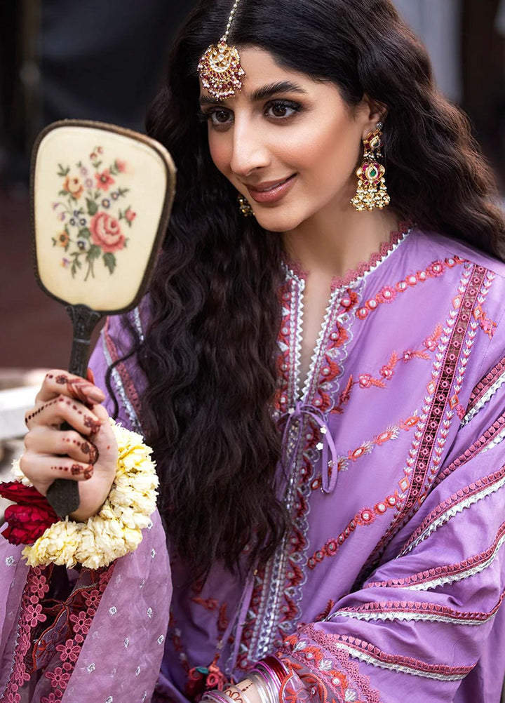 Zysha by Sobia Nazir Embroidered Lawn Suits Unstitched 3 Piece SN22Z Z4A Zeba - Eid Collection