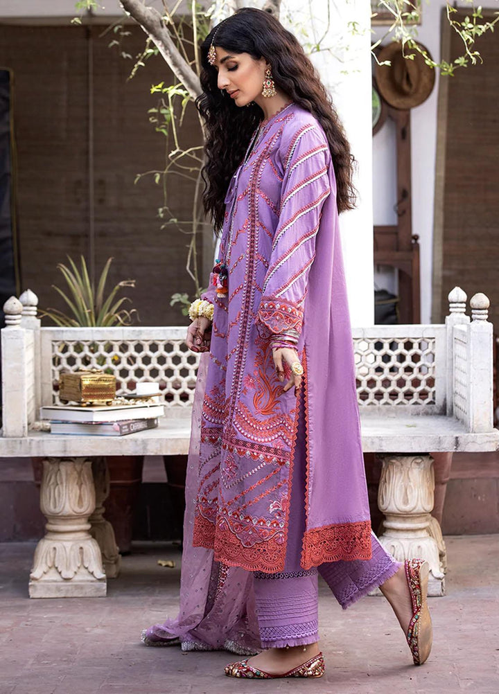Zysha by Sobia Nazir Embroidered Lawn Suits Unstitched 3 Piece SN22Z Z4A Zeba - Eid Collection
