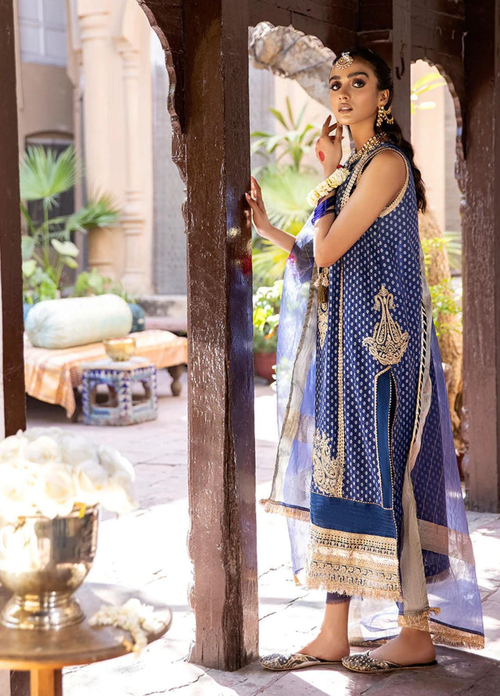 Zysha by Sobia Nazir Embroidered Lawn Suits Unstitched 3 Piece SN22Z Z9B Nargis - Eid Collection